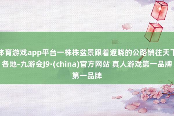 体育游戏app平台一株株盆景跟着邃晓的公路销往天下各地-九游会J9·(china)官方网站 真人游戏第一品牌